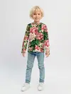 Детский лонгслив / ЦВЕТЫ / FLOWERS / 8 МАРТА