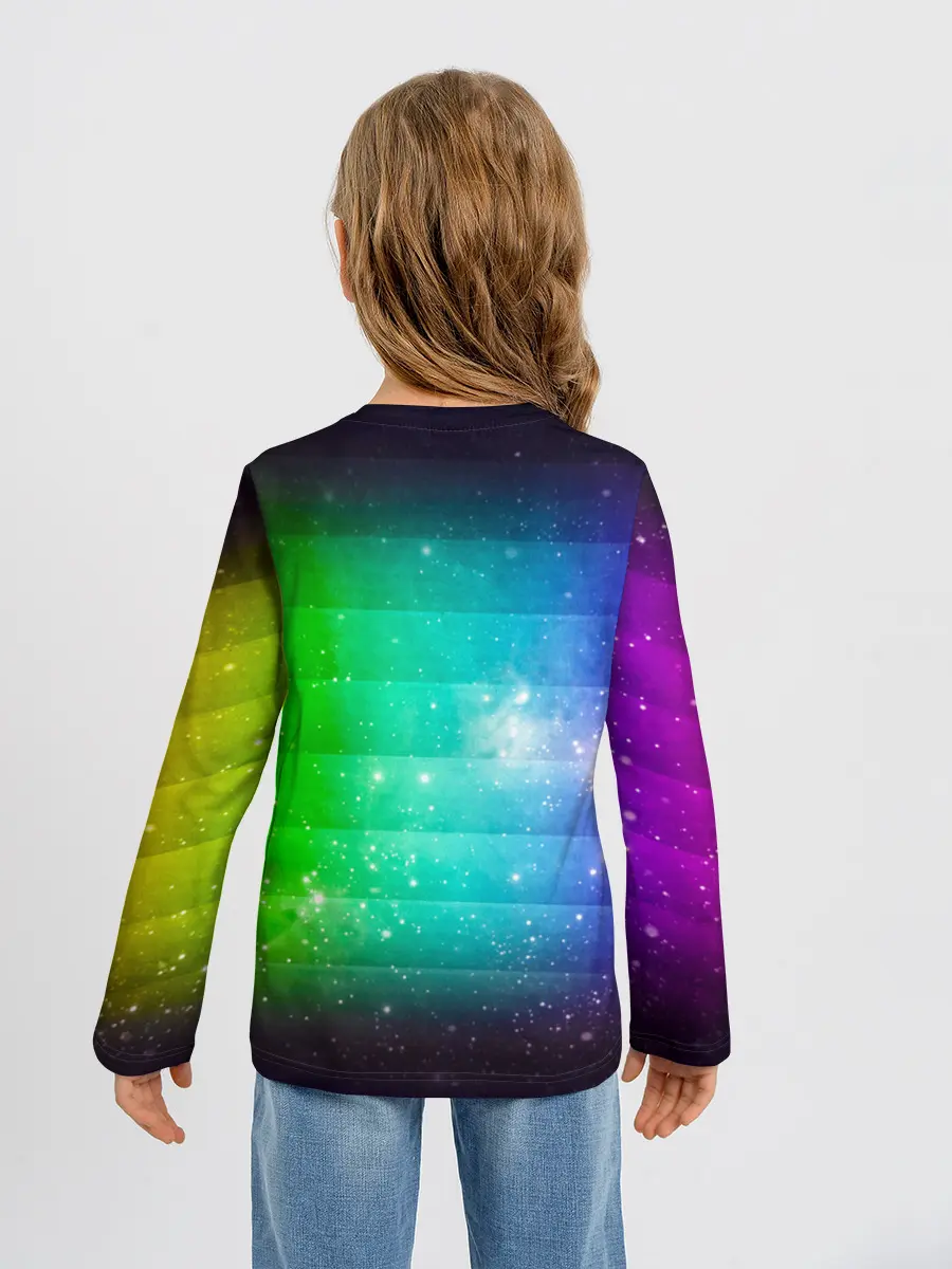 Детский лонгслив / Space