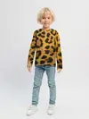 Детский лонгслив / Леопард