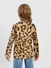 Детский лонгслив / Леопард