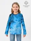 Детский лонгслив / ОГОНЬ BLUE
