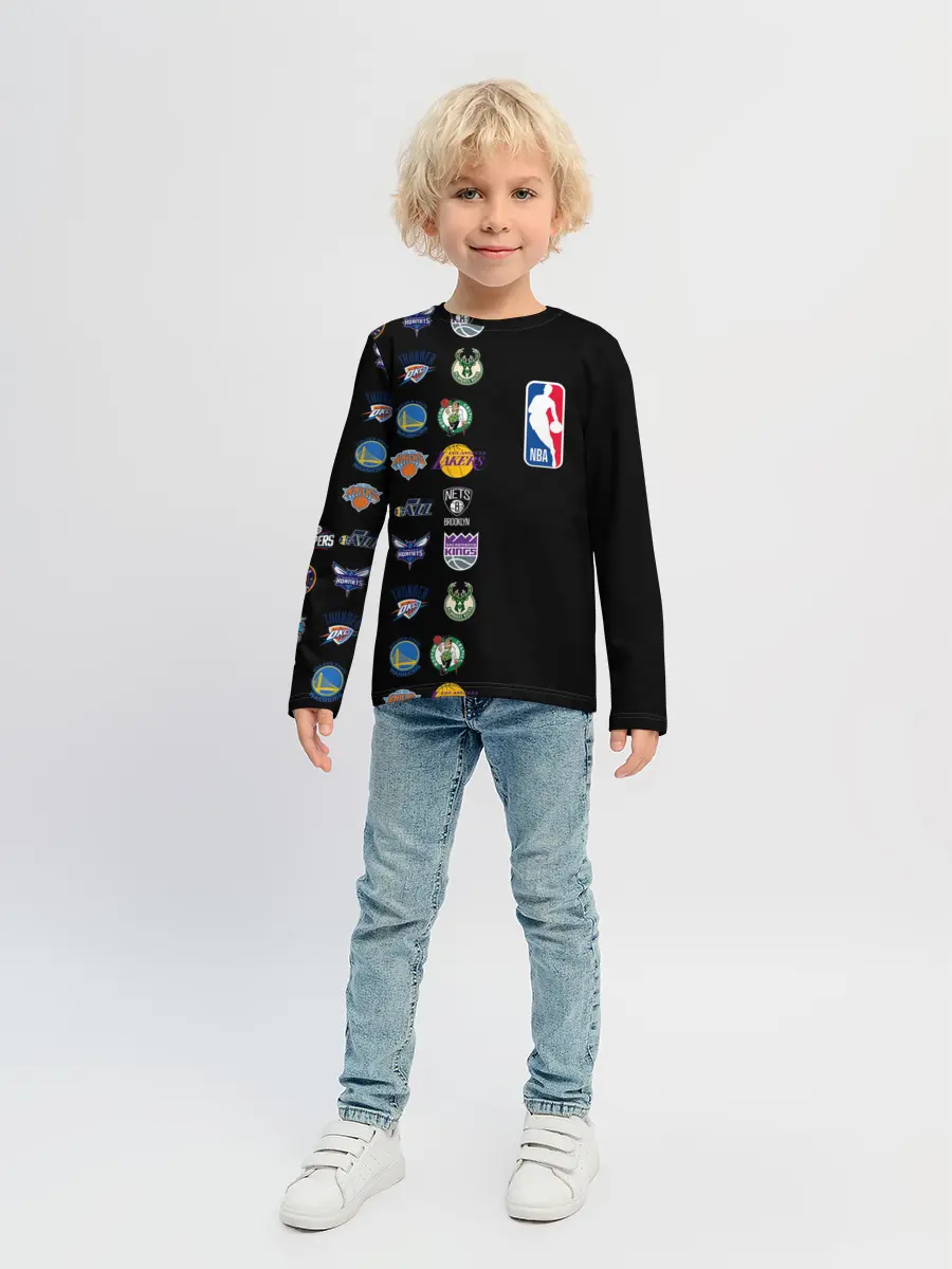 Детский лонгслив / NBA