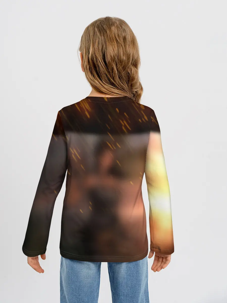 Детский лонгслив / TOMB RAIDER