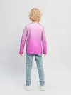Детский лонгслив / Розовая лапка с подушечками