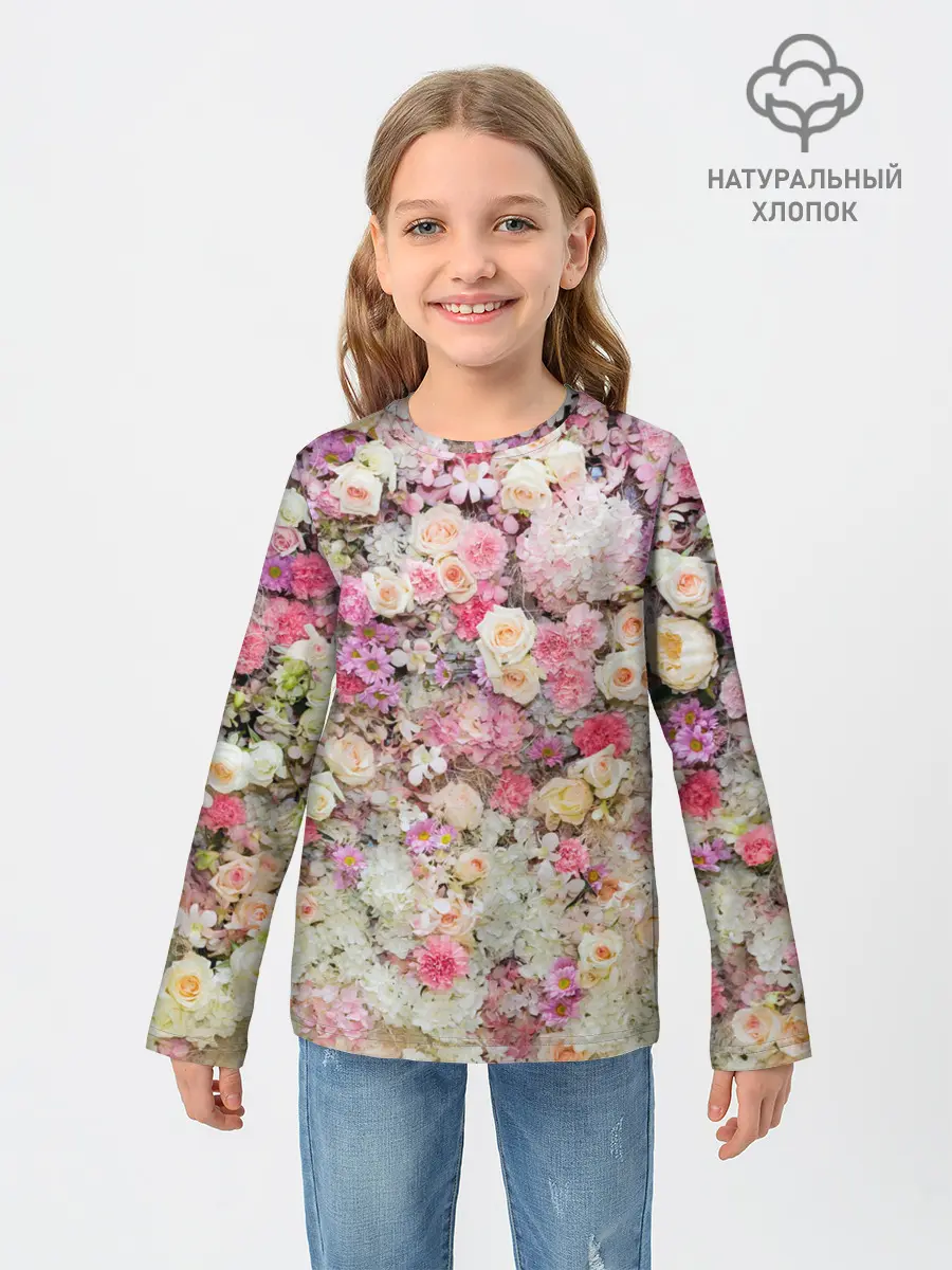 Детский лонгслив / ВЕСЕННИЕ НАСТРОЕНИЕ | SPRING MOOD