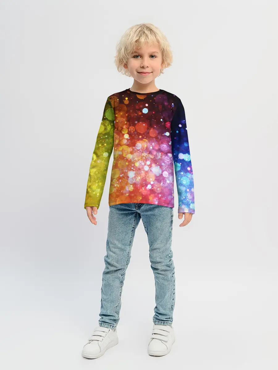 Детский лонгслив / Боке