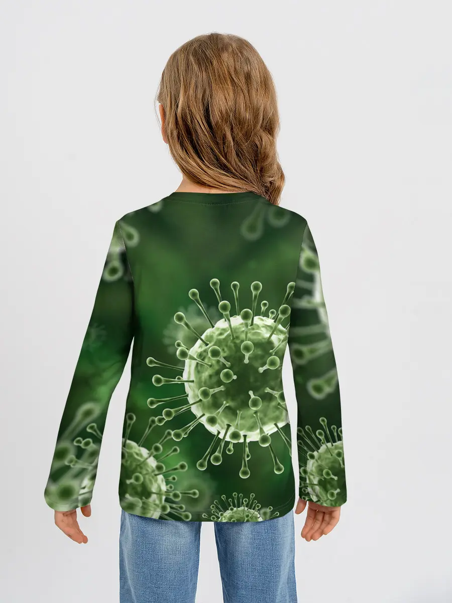 Детский лонгслив / COVID-19