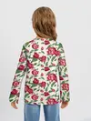 Детский лонгслив / Цветочный узор