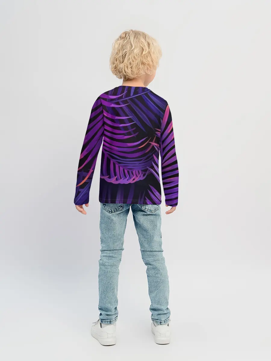 Детский лонгслив / Тропики