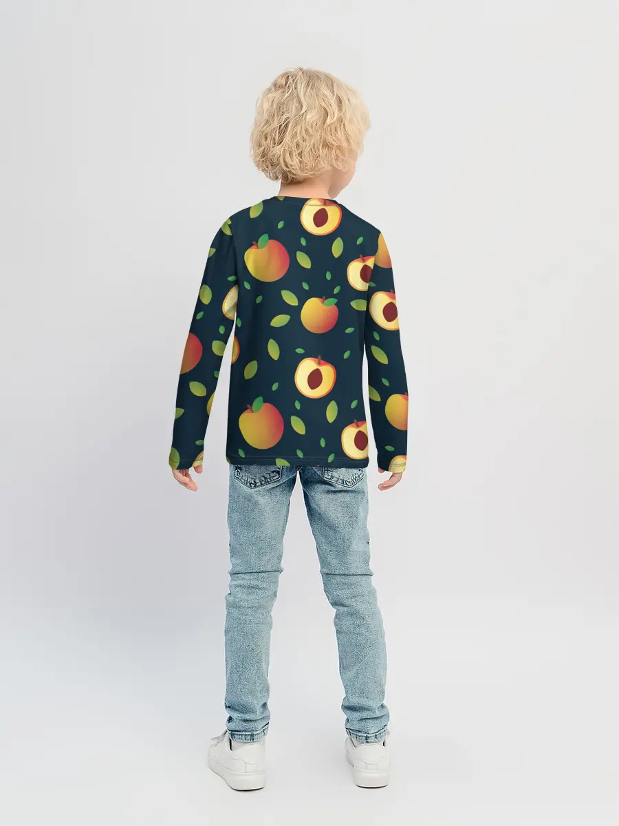 Детский лонгслив / Фруктовый арт