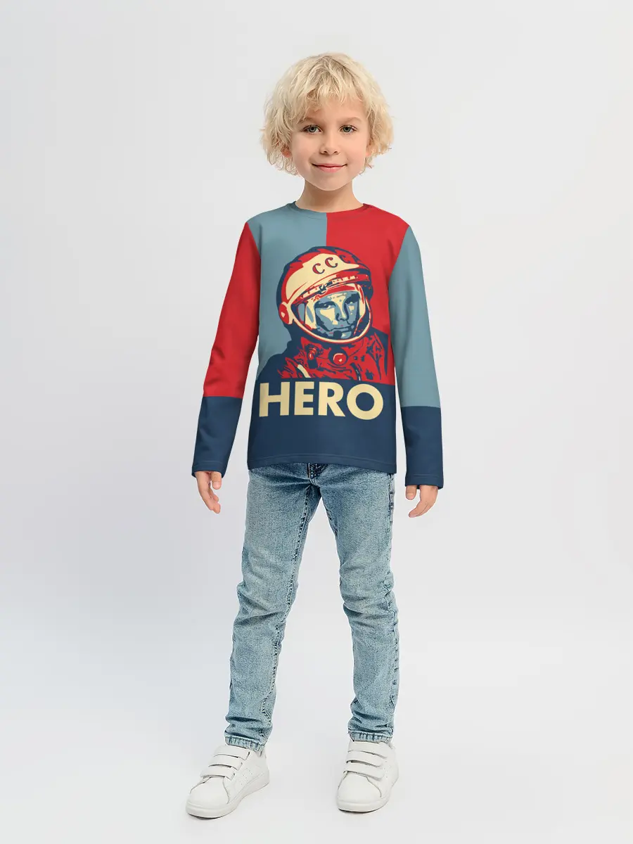 Детский лонгслив / ЮРИЙ ГАГАРИН
