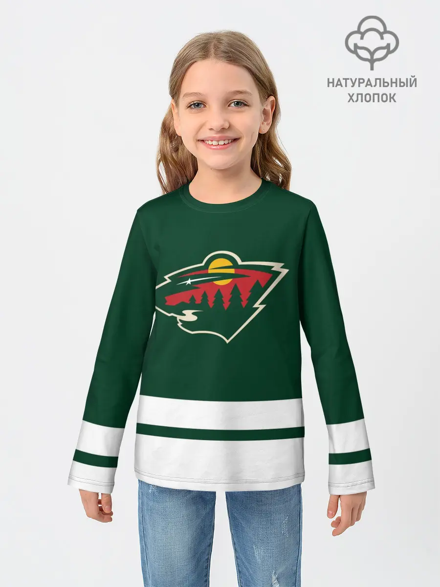 Детский лонгслив / Миннесота Уайлд