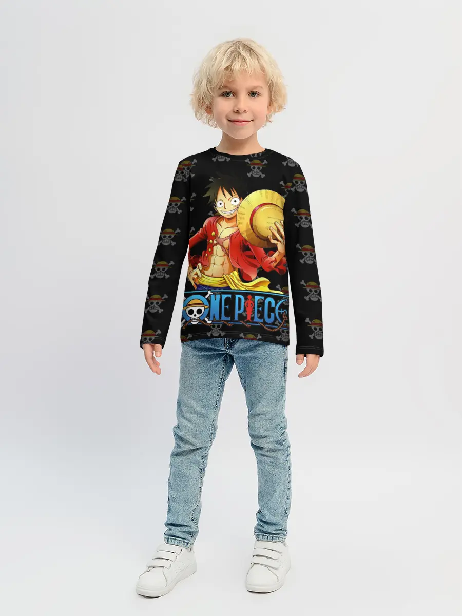 Детский лонгслив / снимаю шляпу паттерн