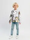 Детский лонгслив / Абстракция