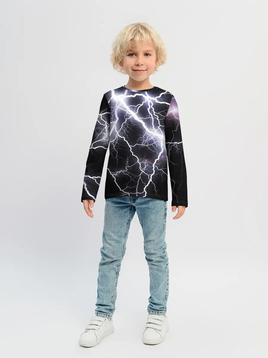 Детский лонгслив / Молния