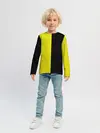 Детский лонгслив / BLACK YELLOW | ЧЕРНО ЖЕЛТЫЙ