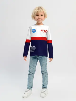Детский лонгслив / NASA