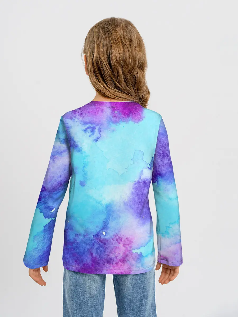 Детский лонгслив / Краски