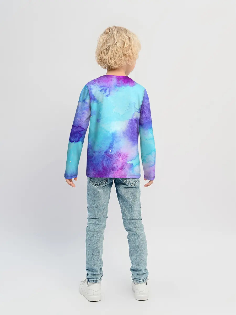 Детский лонгслив / Краски