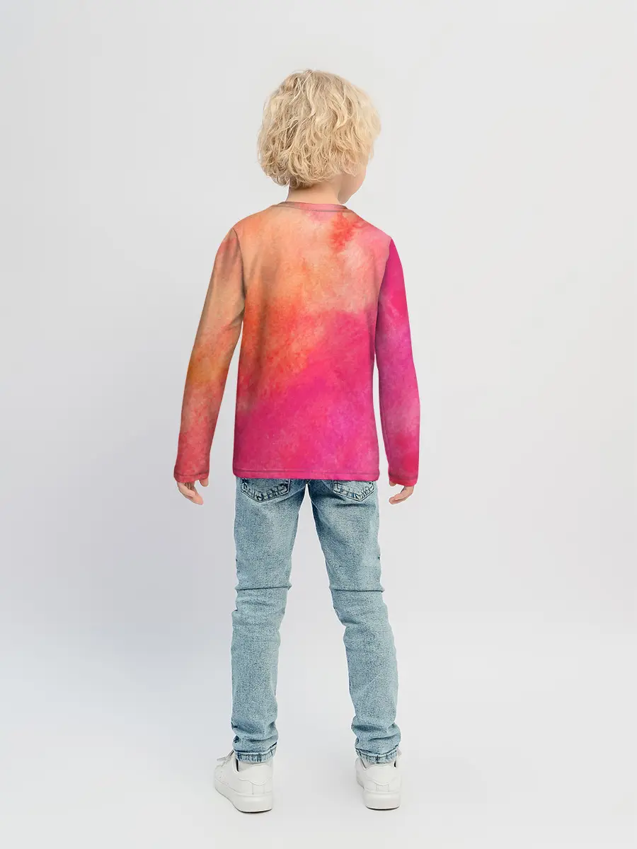 Детский лонгслив / Краски