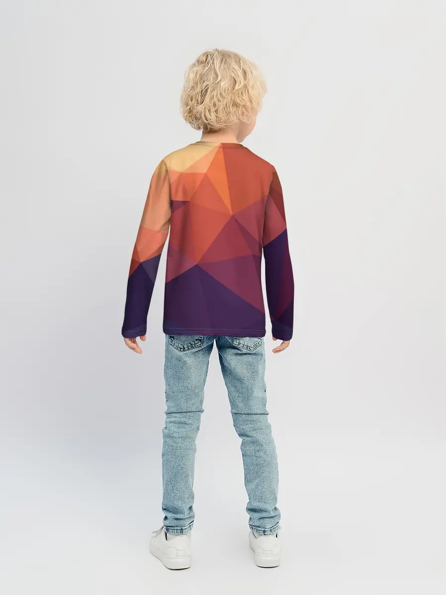Детский лонгслив / Грани