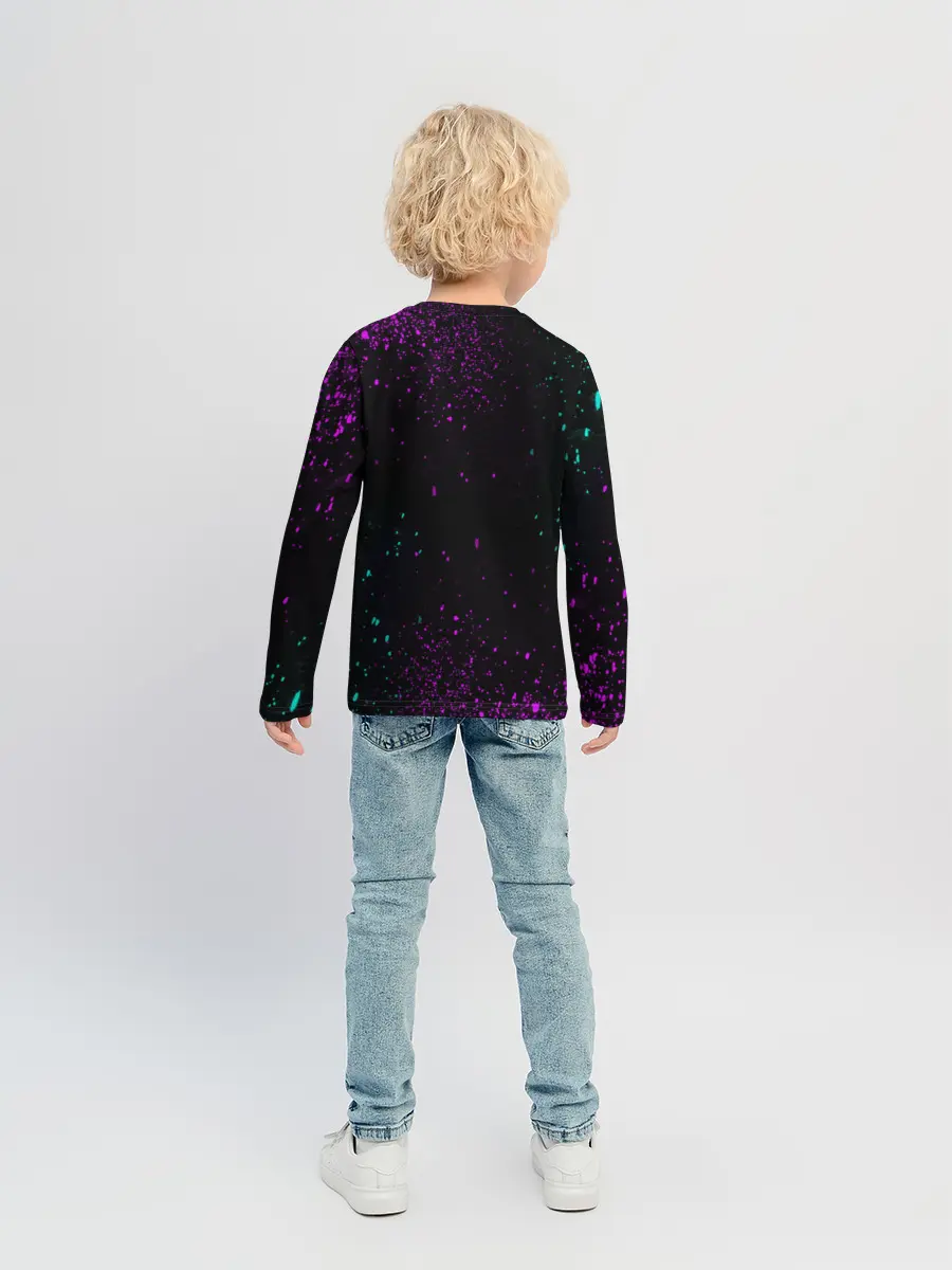 Детский лонгслив / Панда