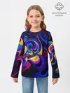 Детский лонгслив / ABSTRACT COLOR