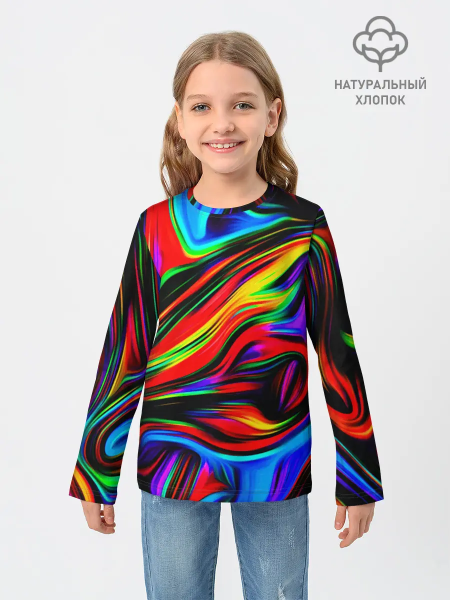 Детский лонгслив / ABSTRACT