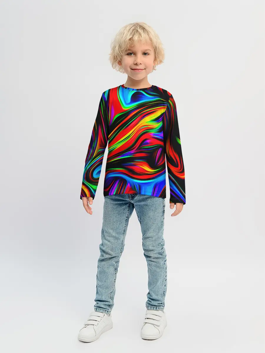 Детский лонгслив / ABSTRACT