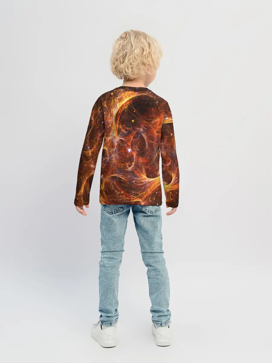 Детский лонгслив / КОСМОС