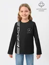 Детский лонгслив / Mercedes Carbon