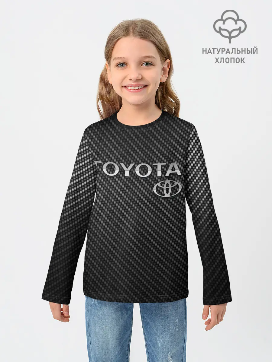 Детский лонгслив / TOYOTA CARBON
