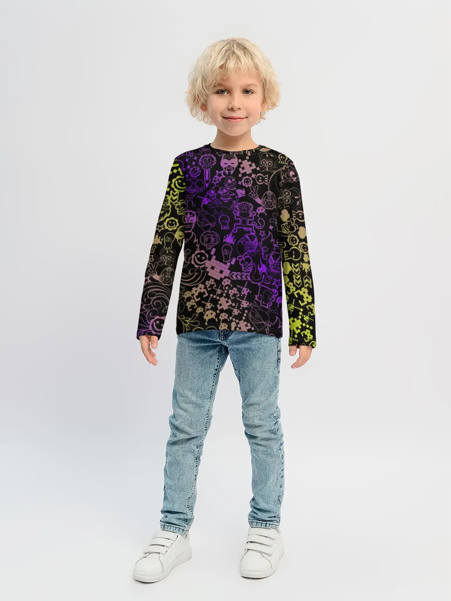 Детский лонгслив / Игры