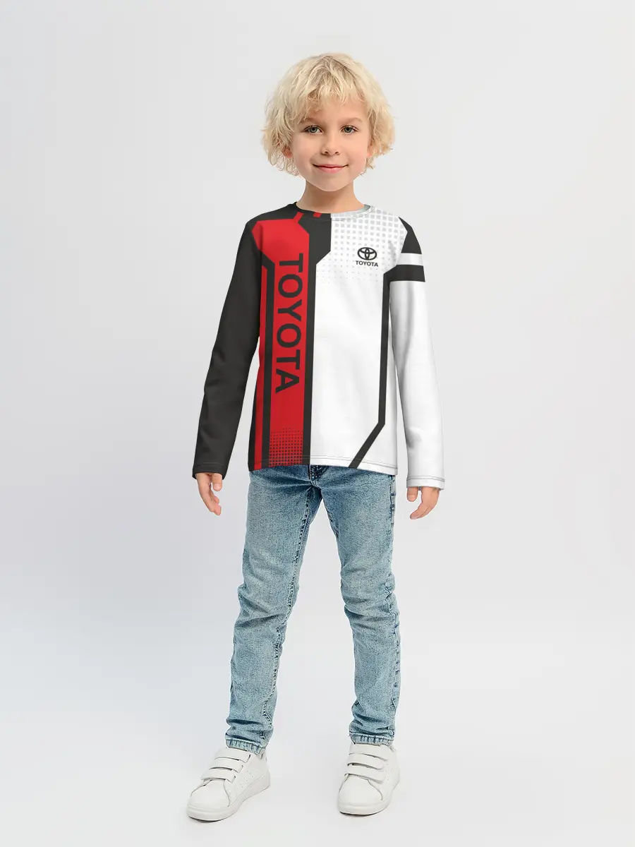 Детский лонгслив / Toyota Driver team