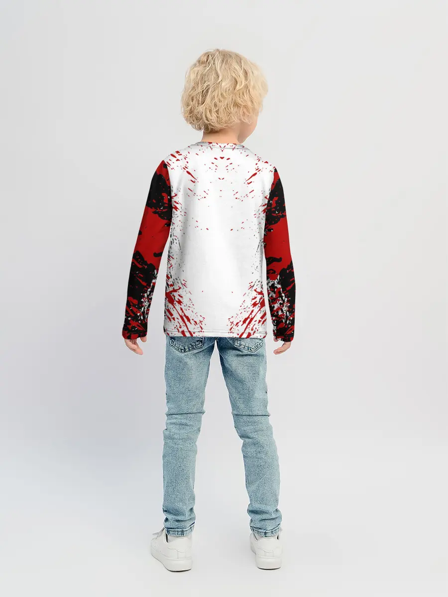 Детский лонгслив / БЕРСЕРК ЧЁРНАЯ МАСКА / BERSERK BLACK MASK