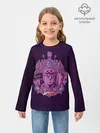 Детский лонгслив / Джоджо фиолетовые герои