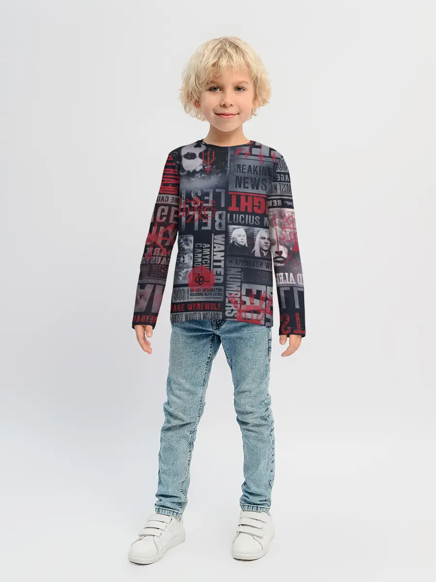 Детский лонгслив / Гарри Поттер