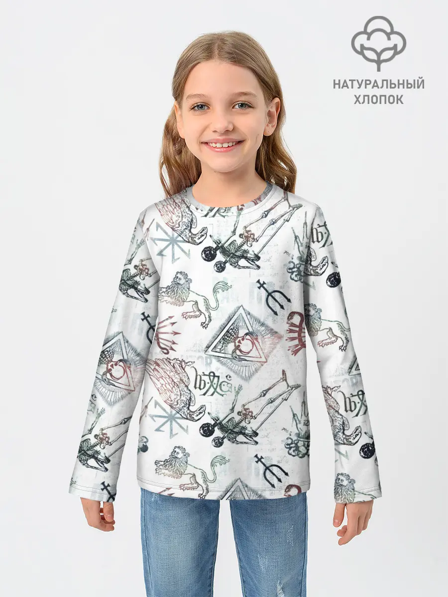 Детский лонгслив / Гарри Поттер