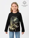 Детский лонгслив / Динозавр T-Rex