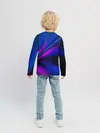 Детский лонгслив / НЕОНОВЫЕ ВОЛНЫ | NEON STRIPES