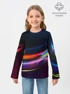Детский лонгслив / NEON STRIPES