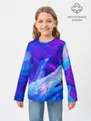 Детский лонгслив / ЛЕДЯНОЙ НЕОН