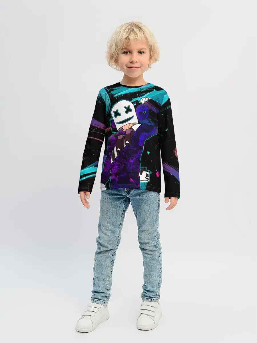 Детский лонгслив / MARSHMELLO | COSMO DJ