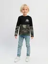 Детский лонгслив / Пограничные Войска камуфляж