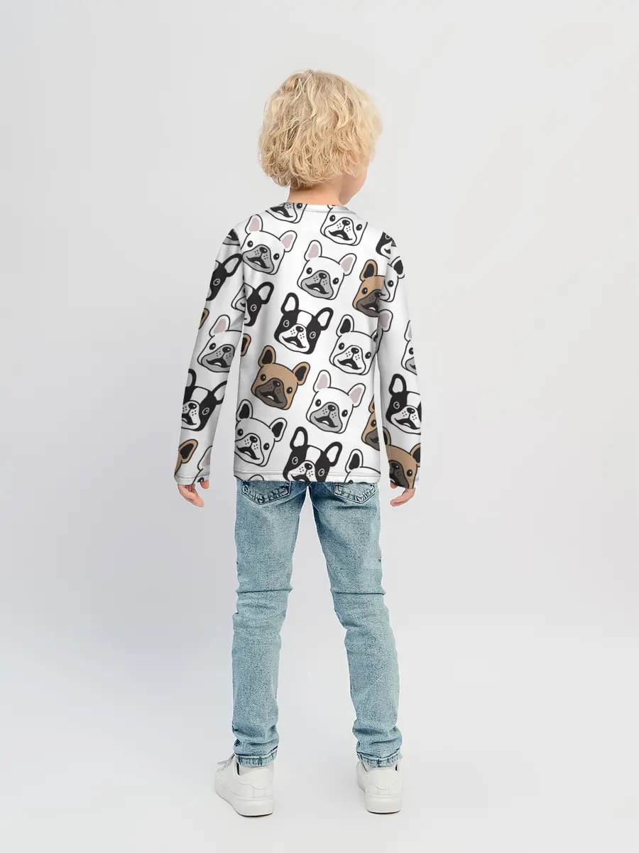 Детский лонгслив / БОСТОН ТЕРЬЕР | BOSTON TERRIER