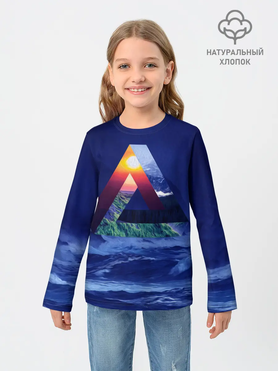 Детский лонгслив / TWISTED REALITY