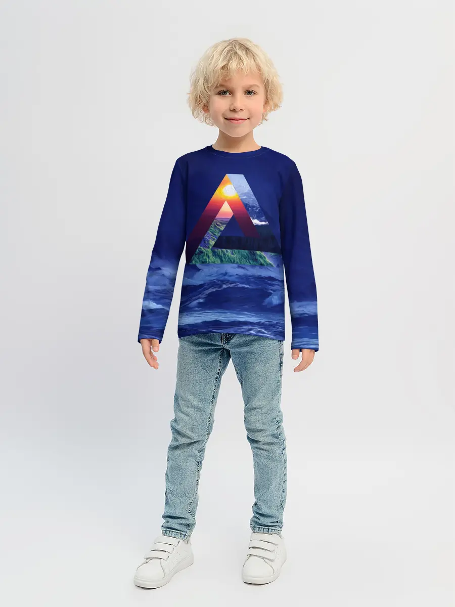 Детский лонгслив / TWISTED REALITY