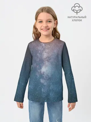 Детский лонгслив / Космос