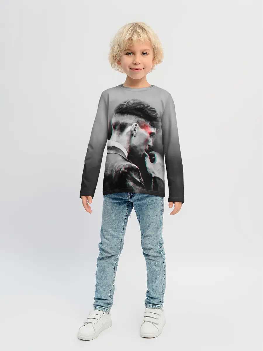 Детский лонгслив / Thomas Shelby 3D