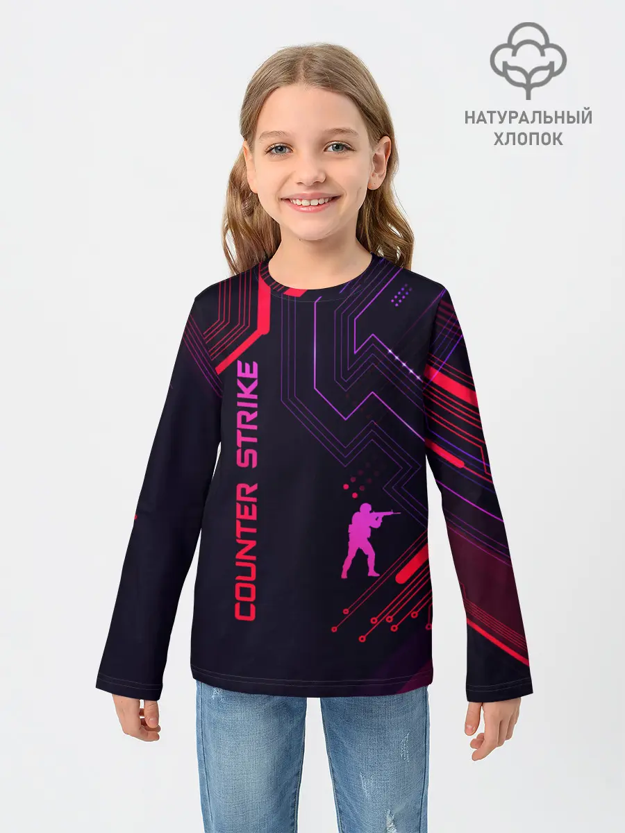 Детский лонгслив / CS:GO